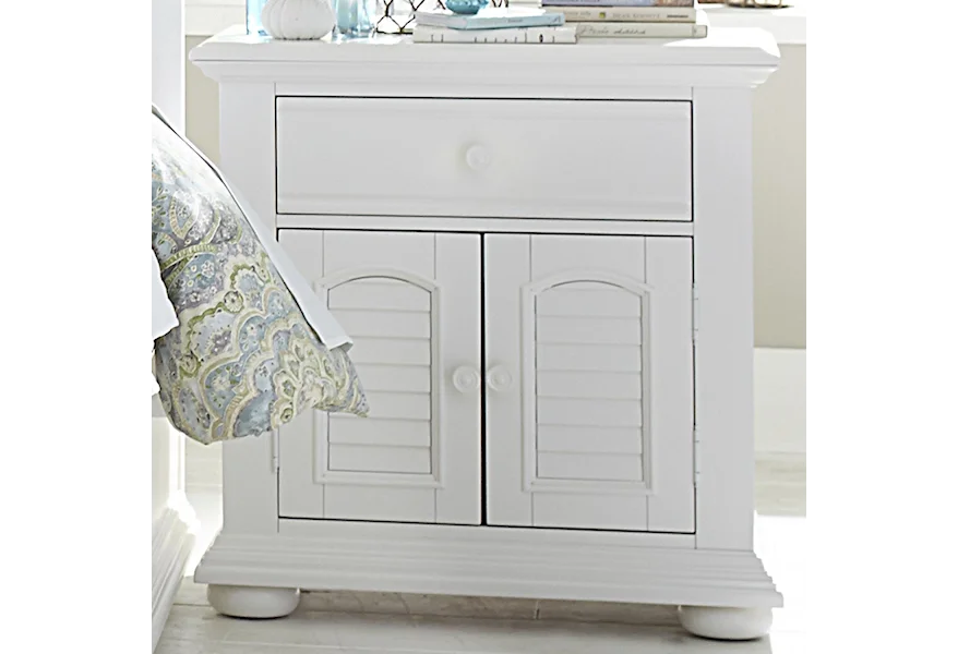 Summer House 2 Door 1 Drawer Night Stand by Liberty Furniture at Esprit Decor Home Furnishings
